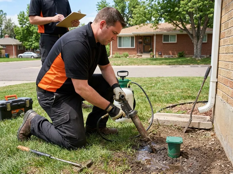 Subterranean Termite Treatment and Monitoring in Denver, CO